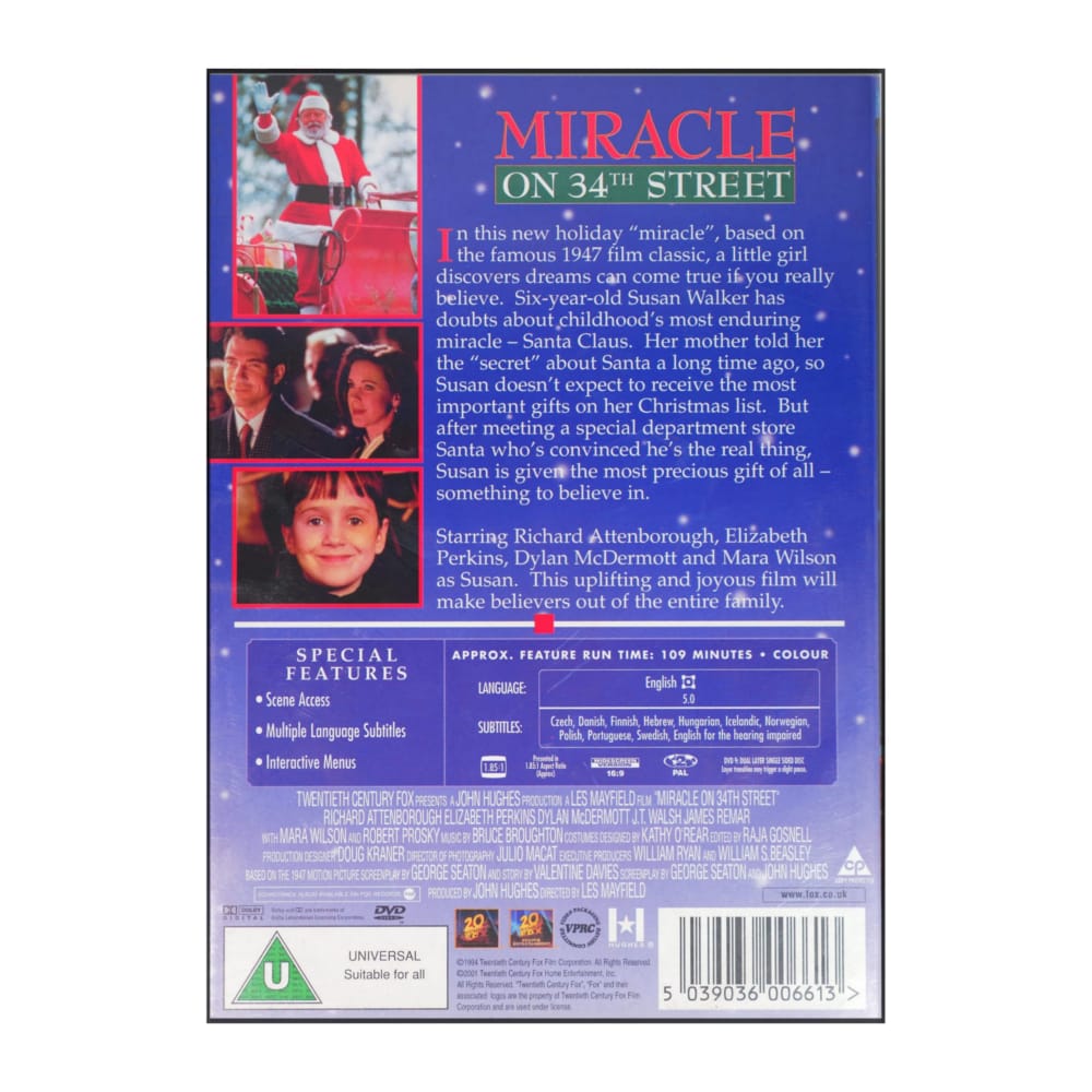 Miracle On 34Th Street
