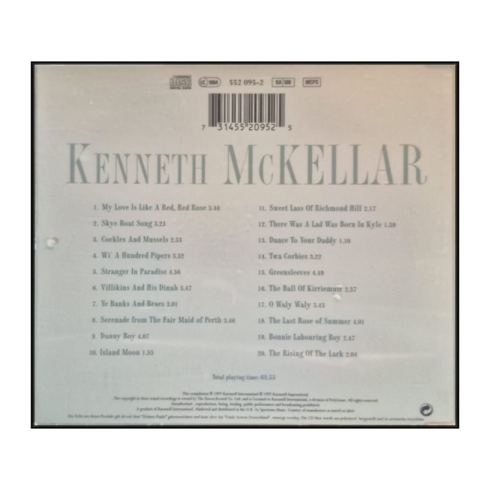 Kenneth Mckellar: The Very Best O