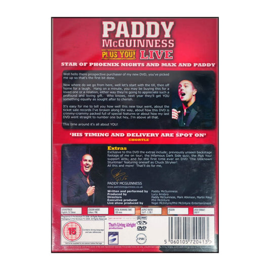 Paddy Mcguinness Plus You! Live