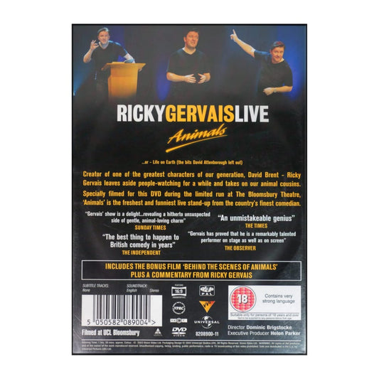 Ricky Gervais Live Animals