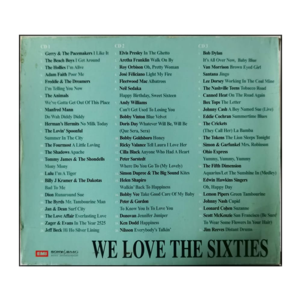 We Love The Sixties: 60 Classic Hits From The Decade