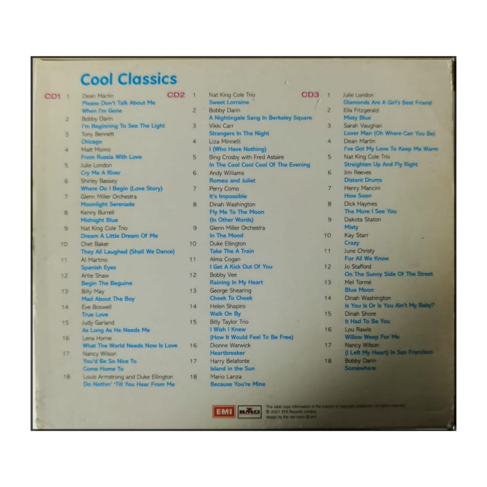 Cool Classics: 54 Classic Songs From The 1950S And 1960S