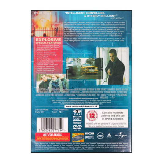 Jason Bourne: The Bourne Supremacy