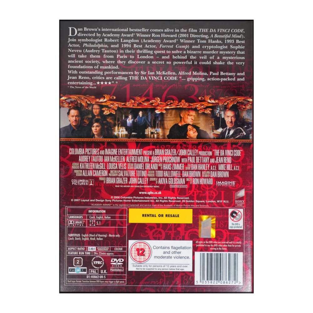 Robert Langdon: The Davinci Code