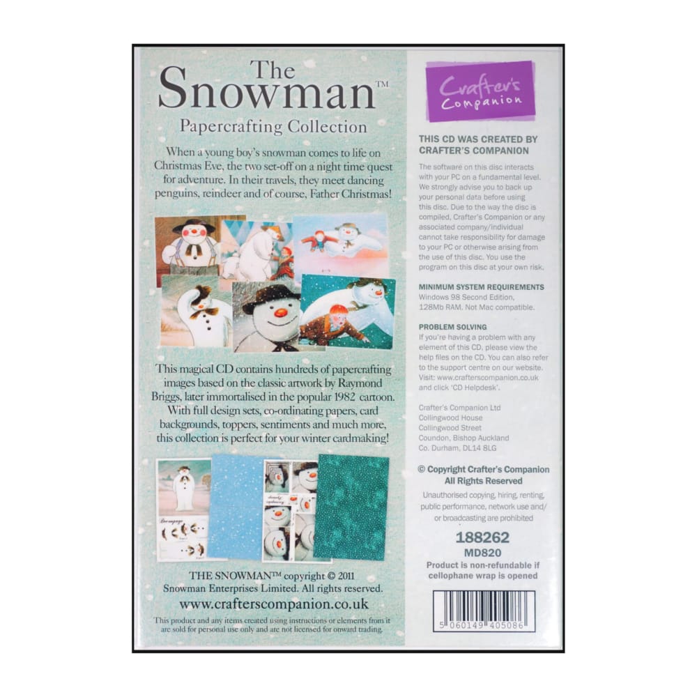 The Snowman: Papercrafting Collection