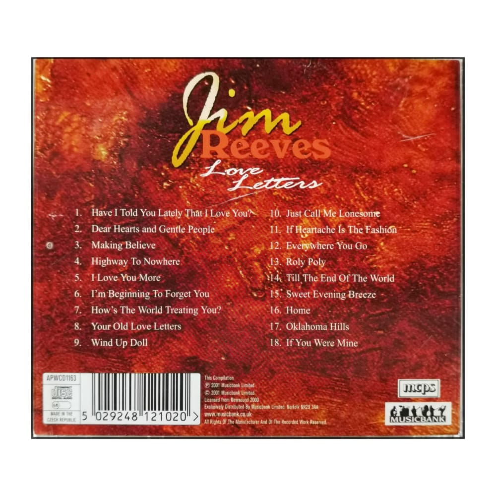 Jim Reeves: Love Letters