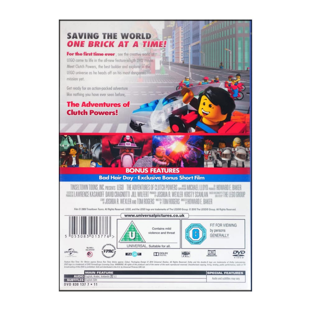 Lego: The Adventures Of Clutch Power