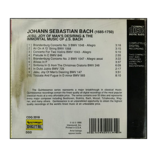 Johann Sebastian Bach: Jesu Joy Of Man'S Desiring
