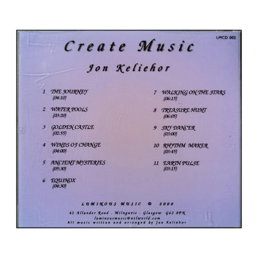 Jon Keliehor: Create Music