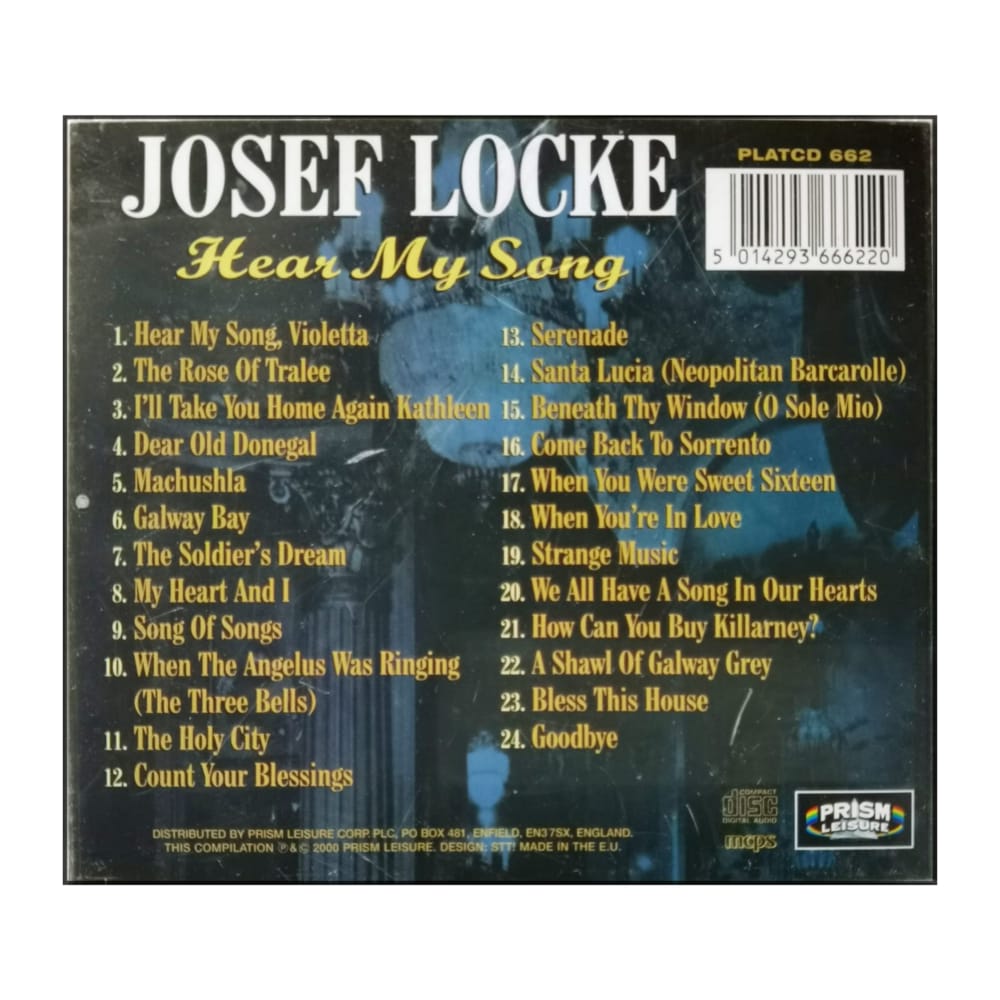 Josef Locke: Hear My Song: 24 Favourites