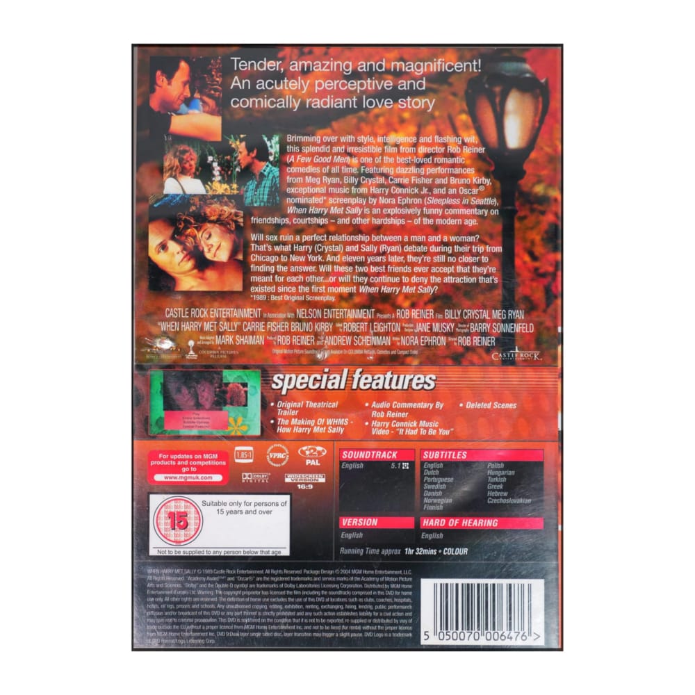 When Harry Met Sally