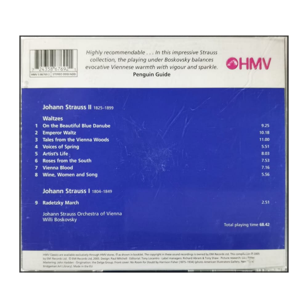Johann Strauss Ii: The Blue Danube And Other Viennese Favorites