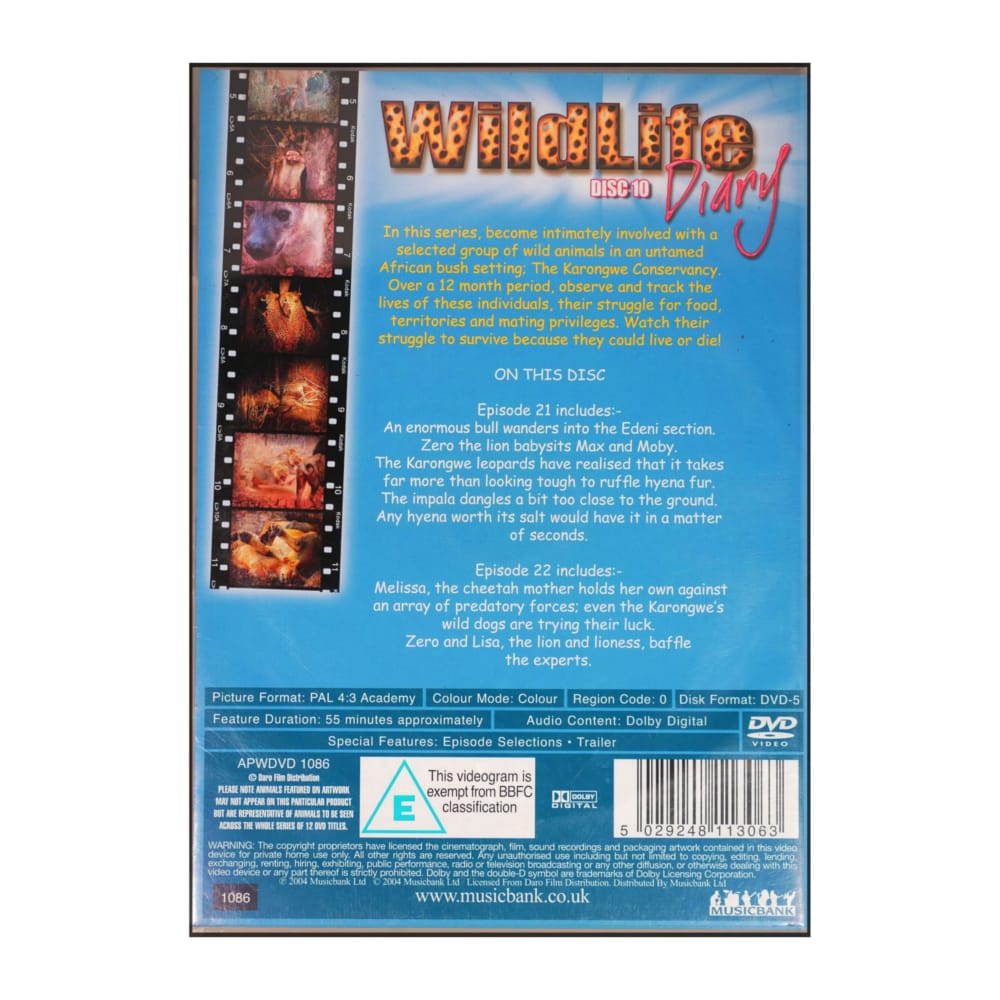 Wildlife Diary - Disc-10