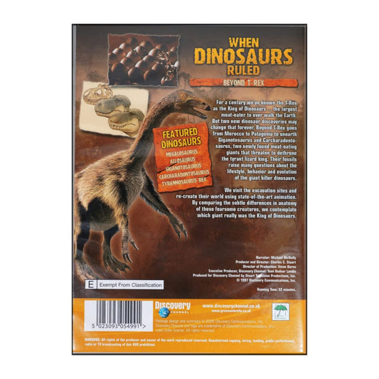 When Dinosaurs Ruled: Beyond T-Rex
