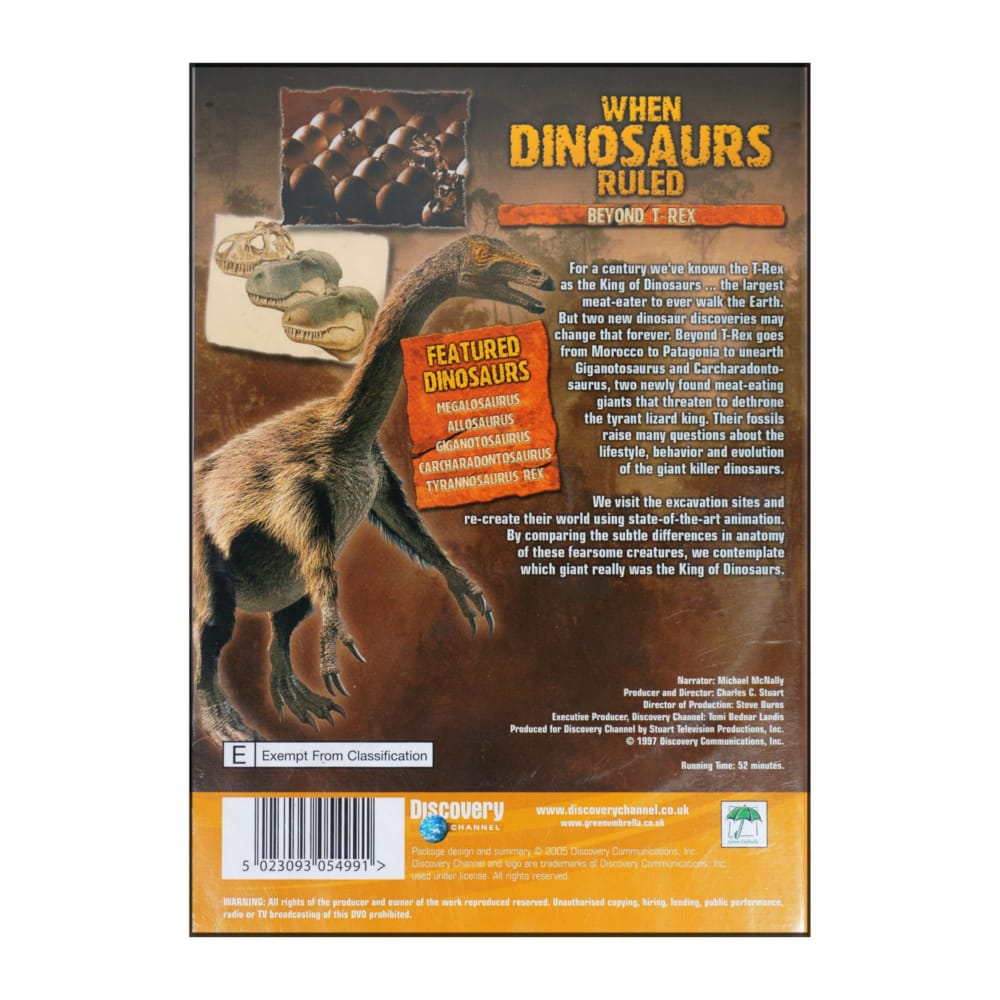 When Dinosaurs Ruled: Beyond T-Rex