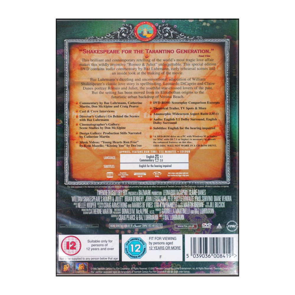 William Shakespeare'S Romeo & Juliet