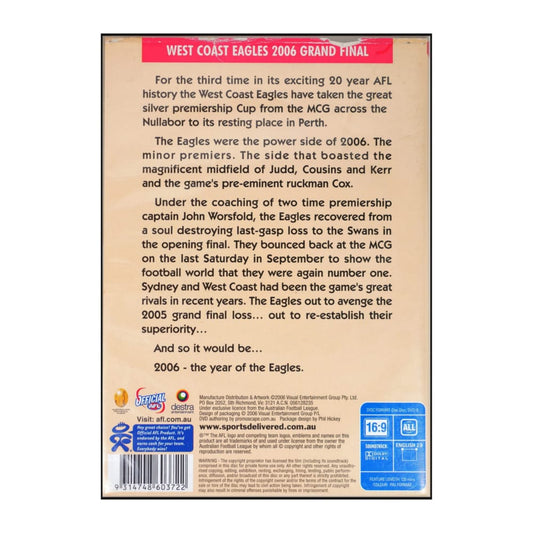 2006 Premiers - West Coast Eagles