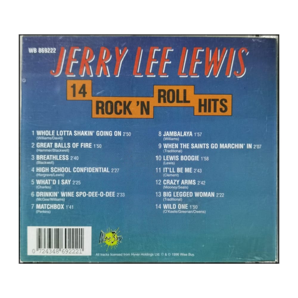 Jerry Lee Lewis: 4 Rock & Roll Hits