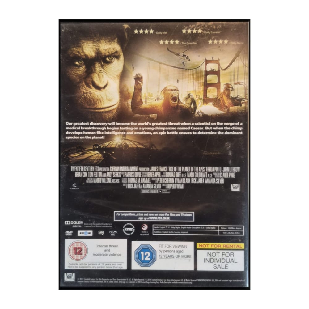 Planet Of The Apes: Rise Of The Planet Of The Apes