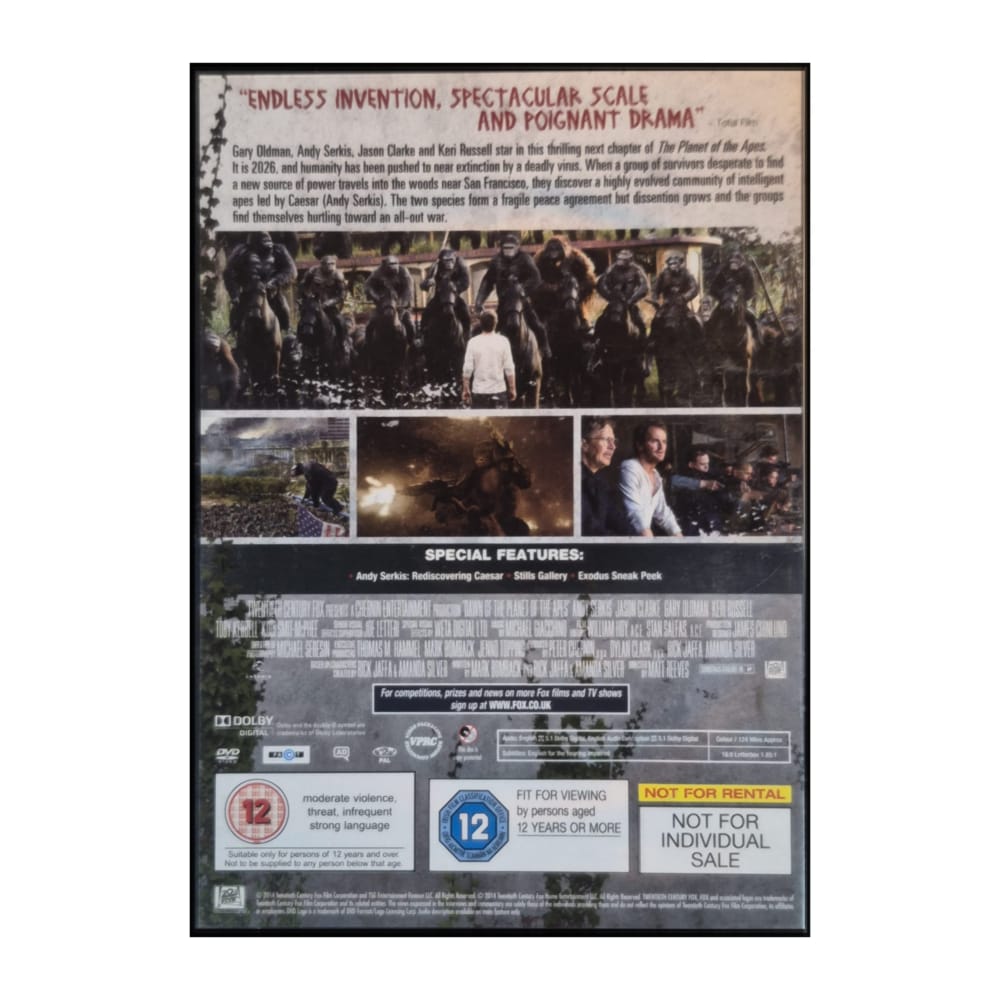 Planet Of The Apes: Dawn Of The Planet Of The Apes