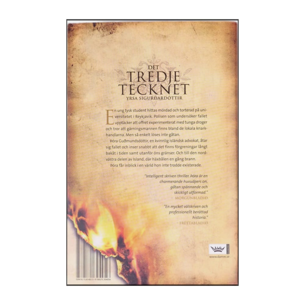 Yrsa Sigurdardottir: Det Tredje Tecknet