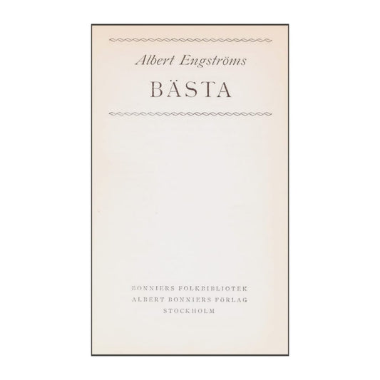 Albert Engström: Bästa
