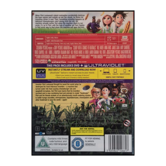 Cloudy With A Chance Of Meatballs 1-2