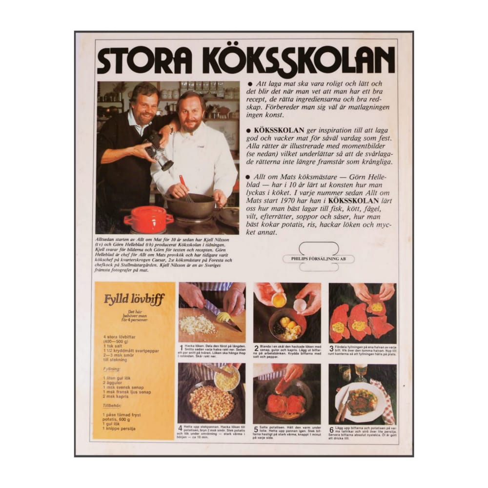Görn Helleblad: Stora Köksskolan 1