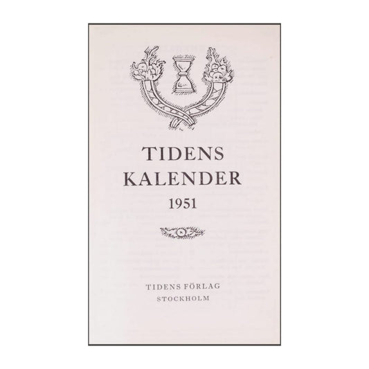 Tidens Kalender 1951