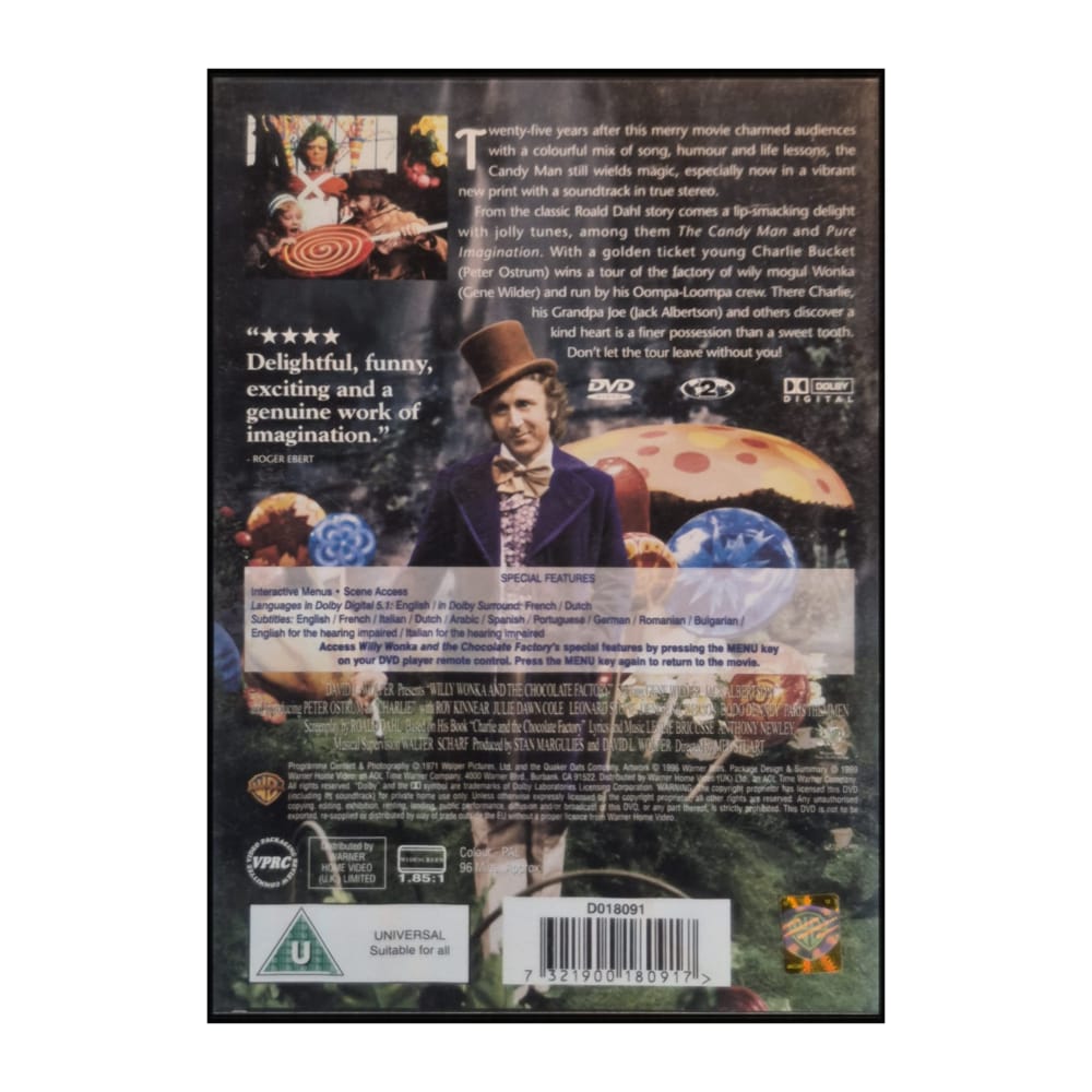 Willy Wonka & The Chocolate Factory