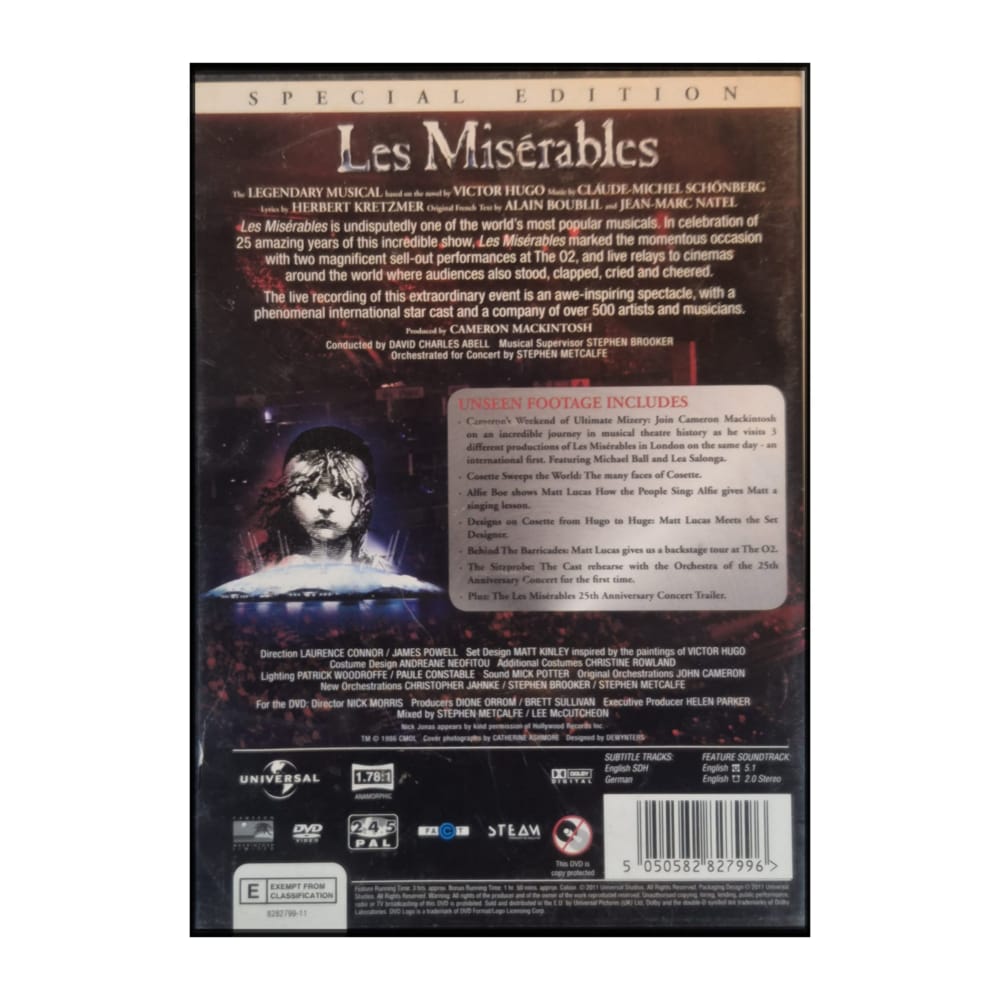 Les Misérables In Concert: The 25Th Anniversary