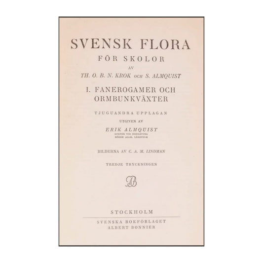 Svensk Flora För Skolor