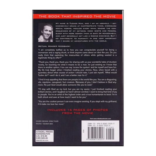 Tucker Max: I Hope They Serve Beer In Hell