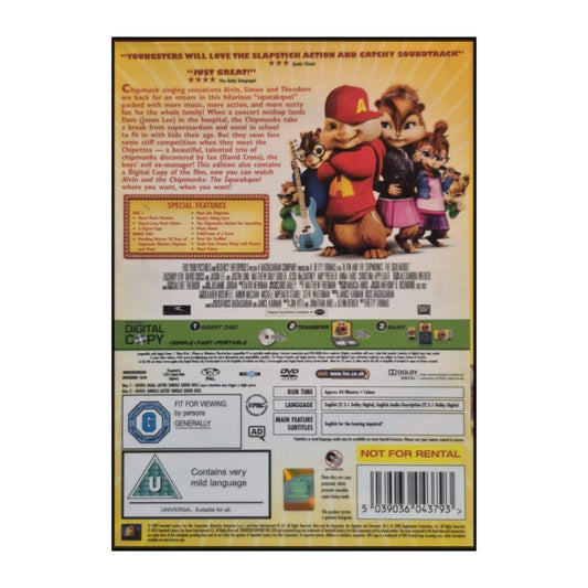 Alvin And The Chipmunks: The Squeakquel: Backstage Pass
