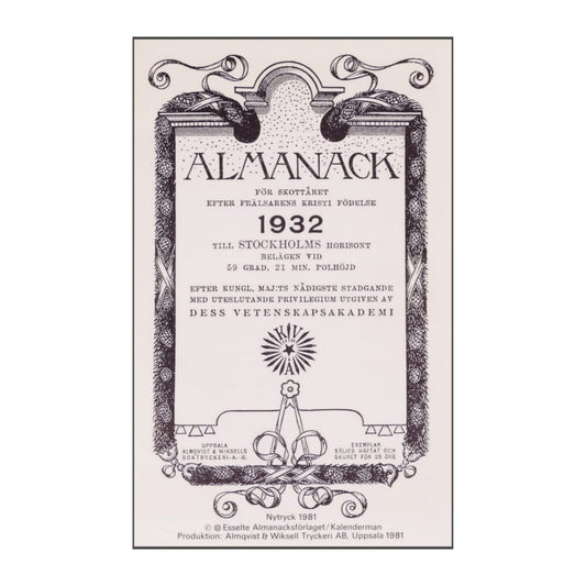 Almanacka 1932