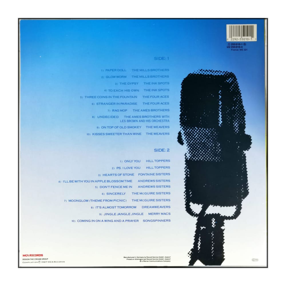 Vocal Groups Of The 40S And 50S