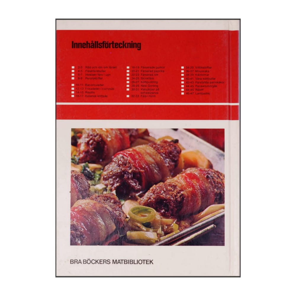 Lotte Haveman & Margareta Wickman: Boken Om Köttfärs