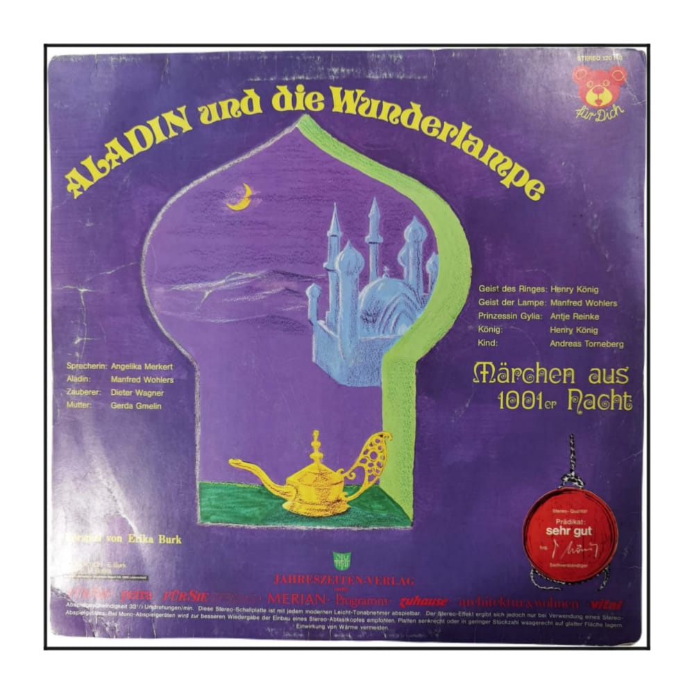 Erika Burk: Aladin Und Die Wunderlampe