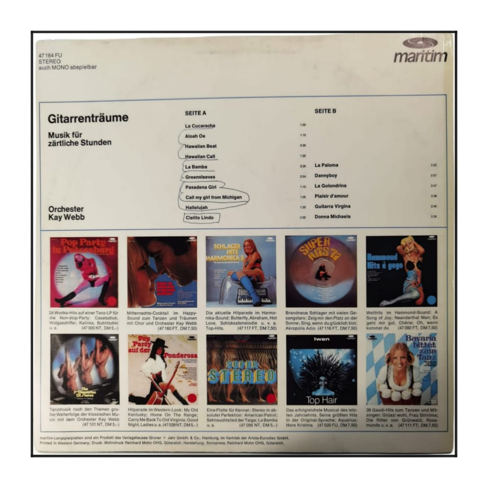 Kay Webb Orchester: Gitarrenträume