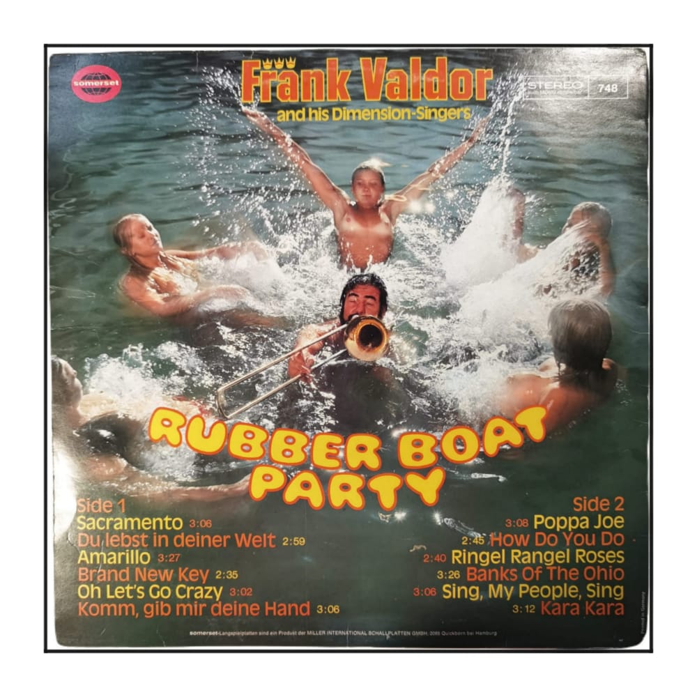Frank Valdor And His Dimension-Singers: Rubber Boat Party