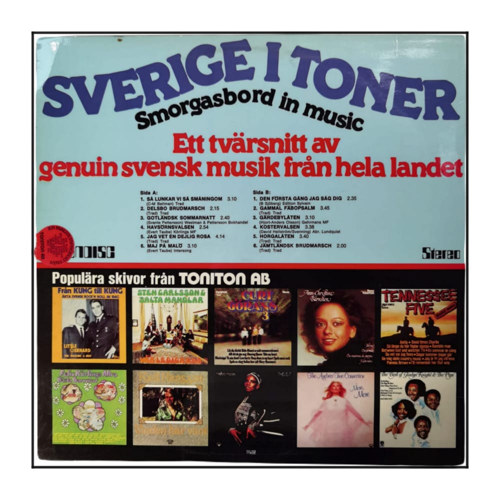 Sverige I Toner: Smorgasbord In Music