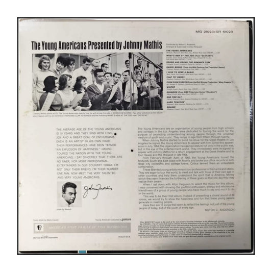 The Young Americans Presented By Johnny Mathis