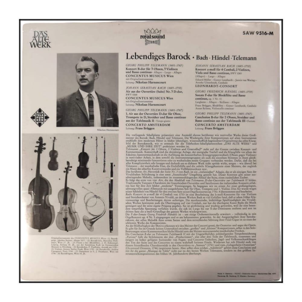 Lebendiges Barock: Auf Originalinstrumenten