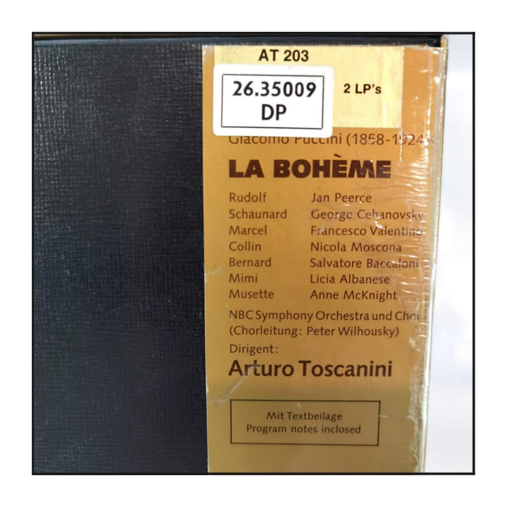 Giacomo Puccini: La Bohème - Toscanini