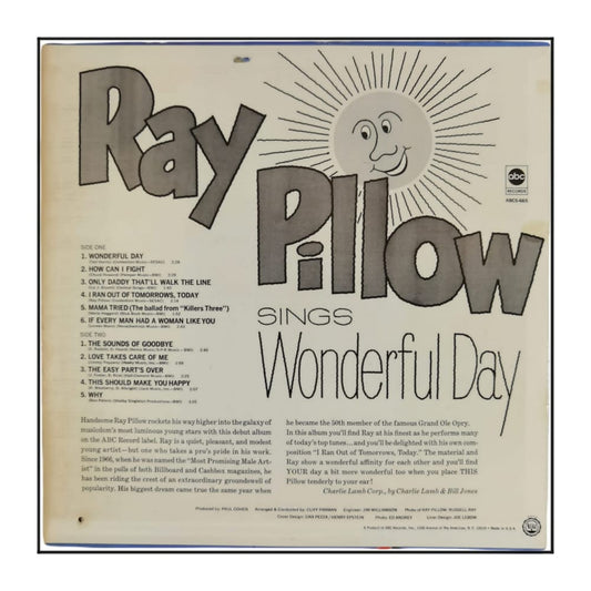 Ray Pillow: Sings Wonderful Day