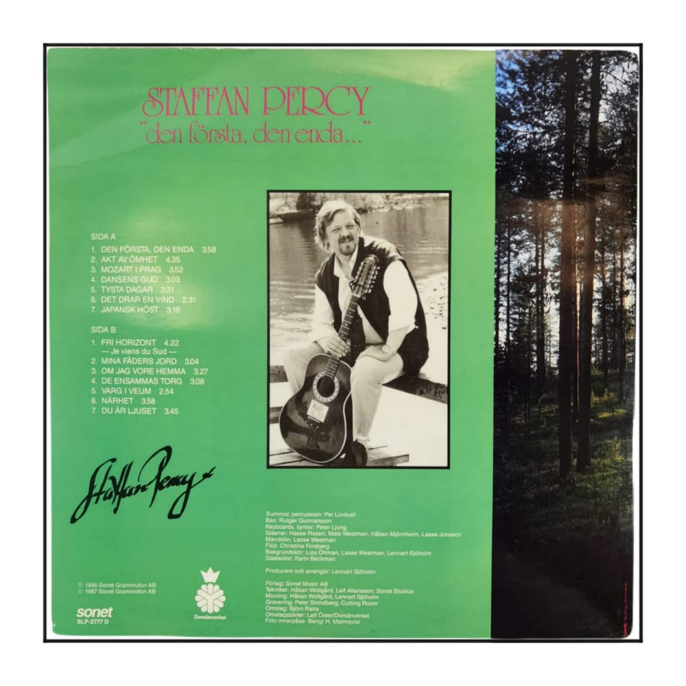 Staffan Percy: Den Första Den Enda