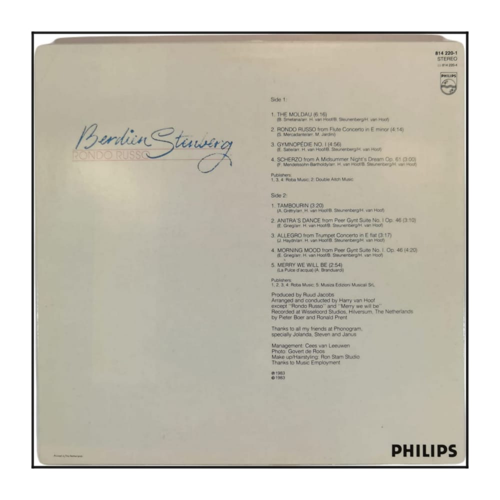 Berdien Stenberg: Rondo Russo