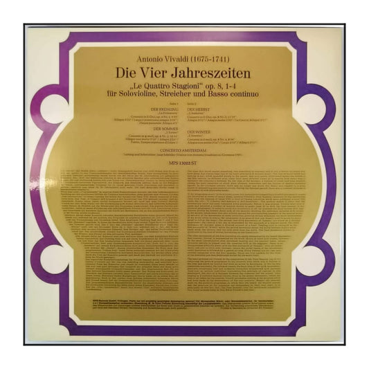Antonio Vivaldi: Die Vier Jahreszeiten
