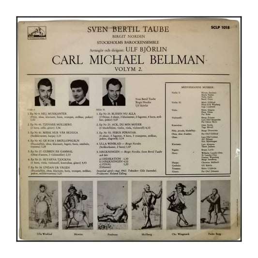 Sven-Bertil Taube: Carl Michael Bellman 2