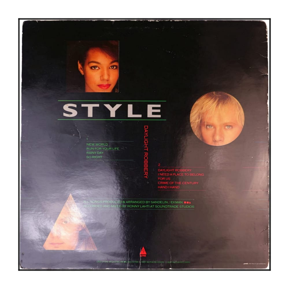 Style: Daylight Robbery